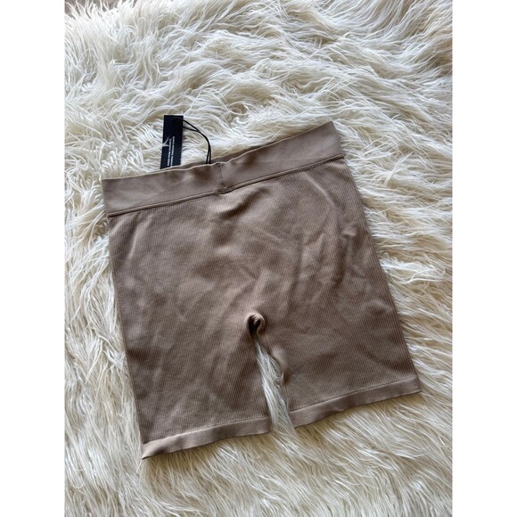 Civil Regime x No Tomorrow Ribbed Biker Shorts Size XL - Picture 6 of 8